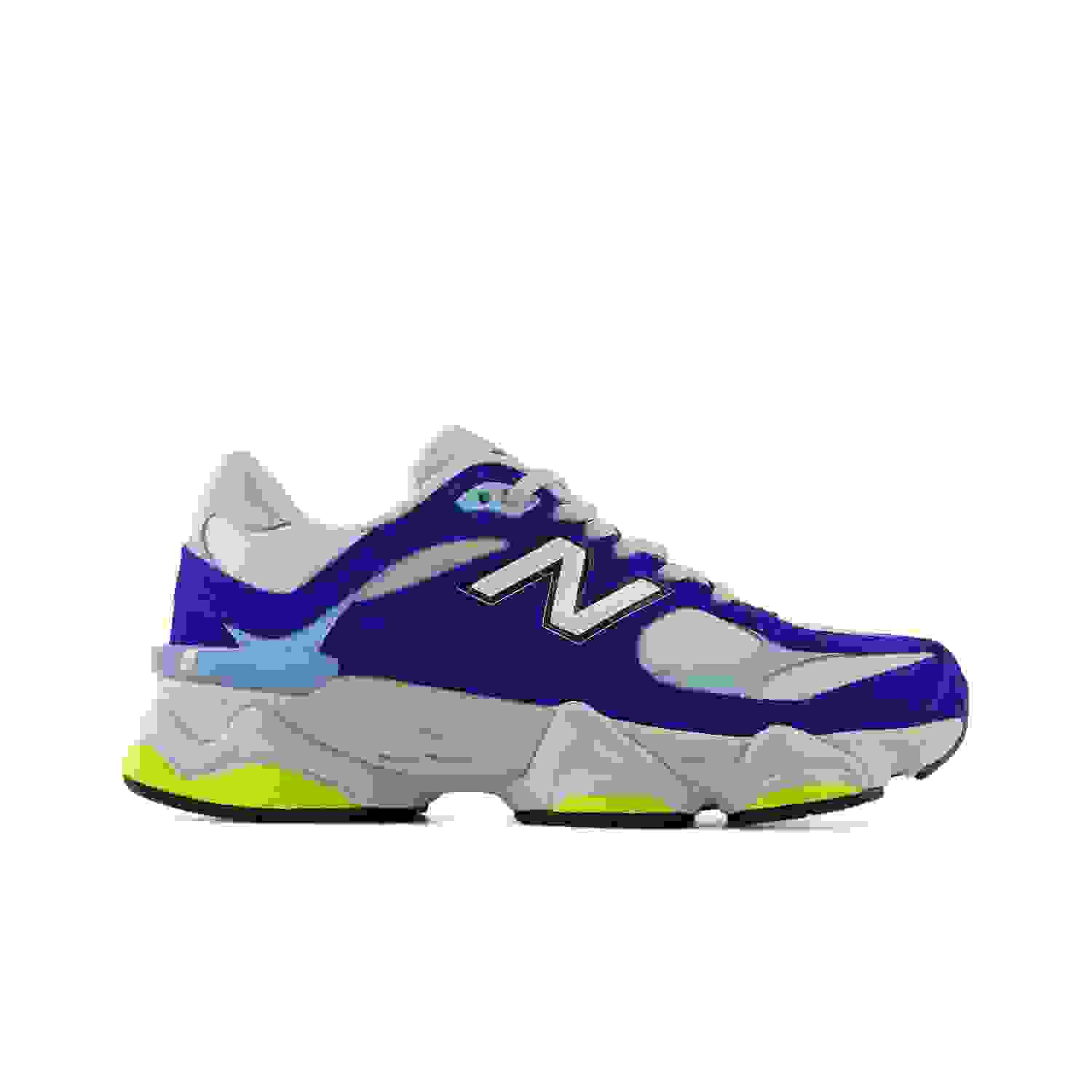 New Balance 9060 Grade School Boys' "Blue/Yellow" Shoe
